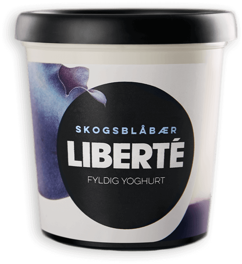 Liberté Skogsblåbær yoghurt
